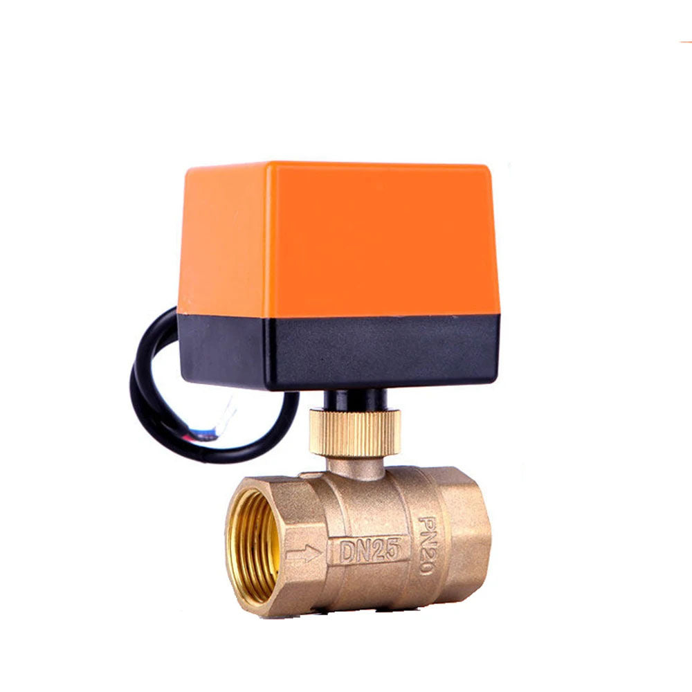 Motorized Ball Valve for Flow Control