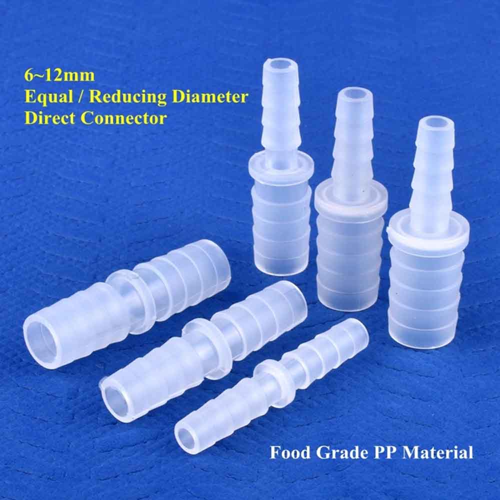 6~12mm PP Equal Direct Connector