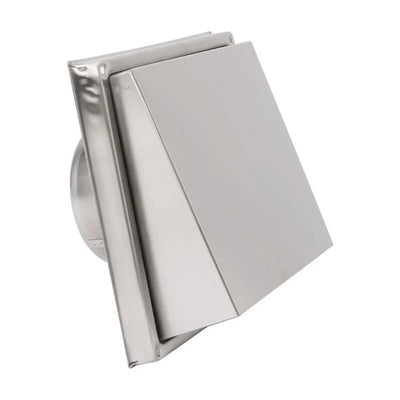 4/5 Inch Ventilation Grille Exhaust Cover In 304 Stainless Steel Metal Outlet Heating Cooling Waterproof Vent Cap 100/125mm