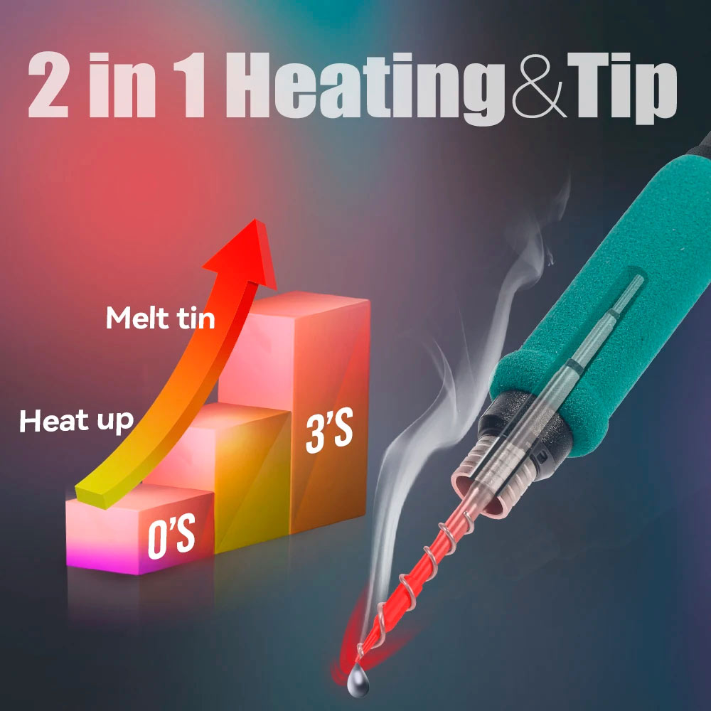 2 in 1 Heating & Tip