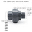 Pipe Connector Coupling with Male Thread