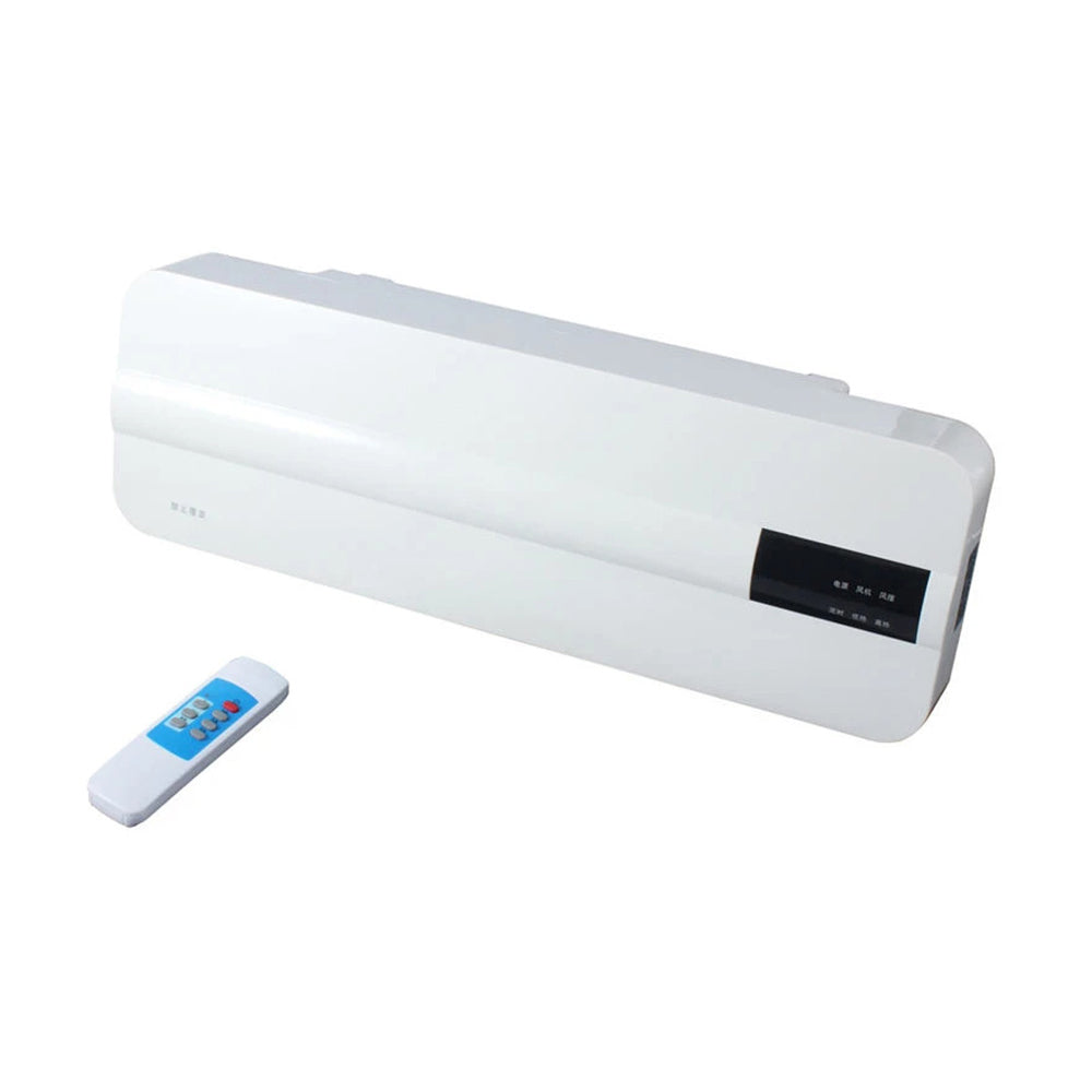 Chauffage mural télécommandé : Chauffage efficace pour pièces et salles de bains avec fonctionnalités d'économie d'énergie