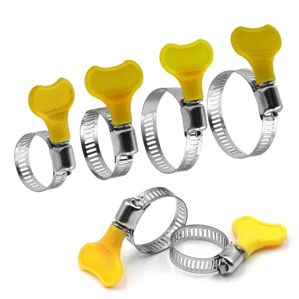 5/10pcs Clamps for Securing Hoses in Automotive, Motorcycle, Marine, Aquarium, Lawnmower/Professional Hose Clamps/Worm Drive Durable Anti-oxidation