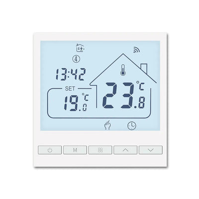 Tuya Smart Home WIFI Floor Thermostat with Alexa Yandex Google Control Warm Underfloor Heating Temperature Regulator 220V