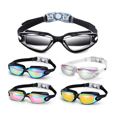 Professionelle Anti-Fog-Schwimmbrille für Erwachsene mit UV-Schutzglas