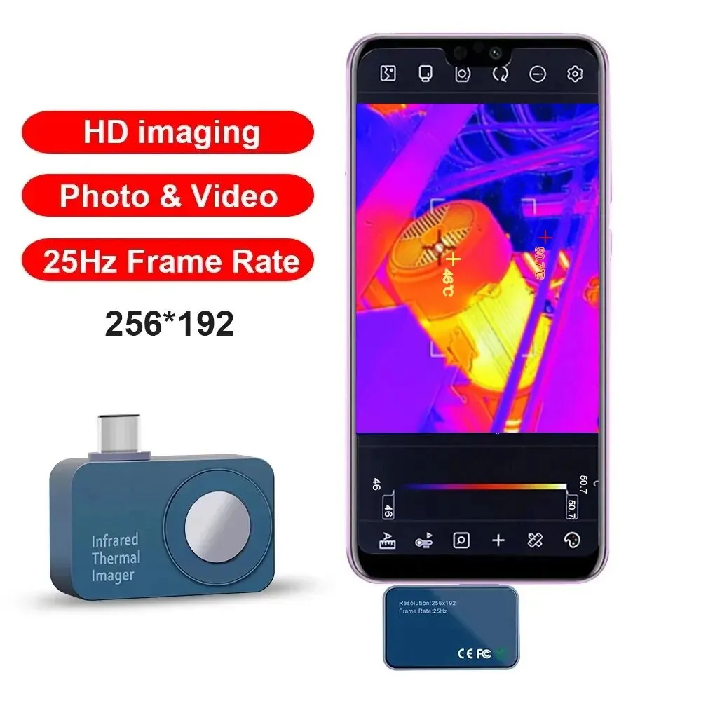 Caméra Thermique Mobile pour Android