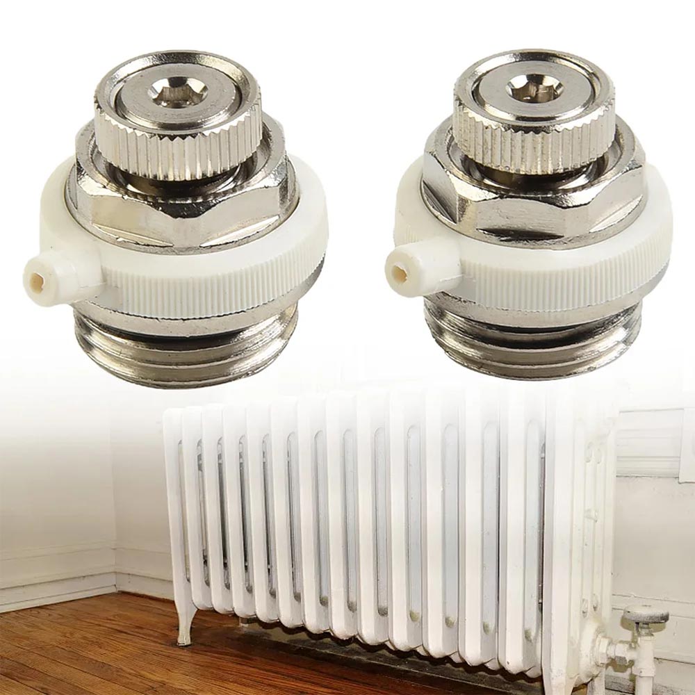 BSP Automatic Air Vent with Auto Cut-off Self-Bleeding Radiator Valve Wear-Resistant Home Improvement Supplies in Sets of 1/2/3/5pcs