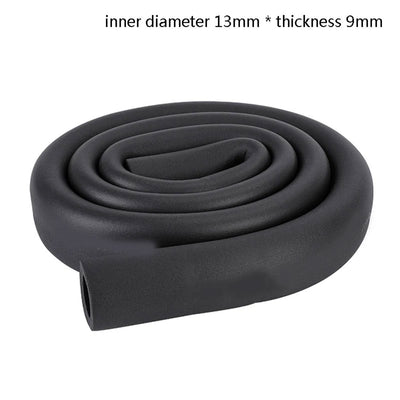 Rubber Sponge Tube Air Conditioner Solar Water Heater Water Pipe Sleeve 1.8m Thermal Insulation Thermal Insulation Pipe