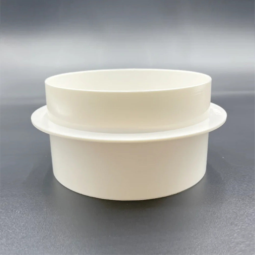 PVC Exhaust Fan Check Valve Draft Blocker Damper for Inline Ducting Ventilation, Home Pipe Fittings