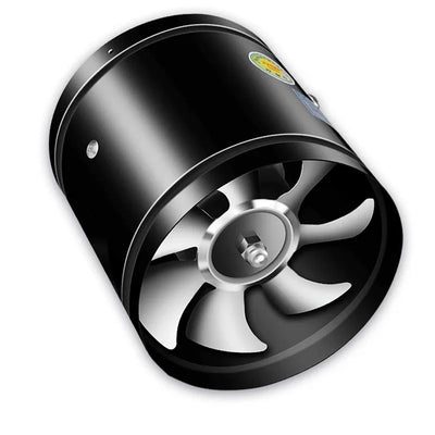 Pipe Exhaust Fan Air Ventilator Metal Pipe Ventilation Exhaust Fan Mini Extractor Bathroom Toilet Wall Fan Duct Fan 4''6''8''