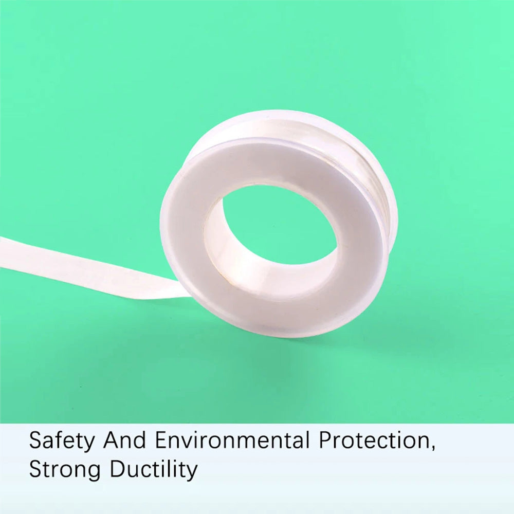 Rouleau de 20M de ruban d'étanchéité en PTFE : Bande sans huile pour l'étanchéité des tuyaux d'eau dans les applications de plomberie