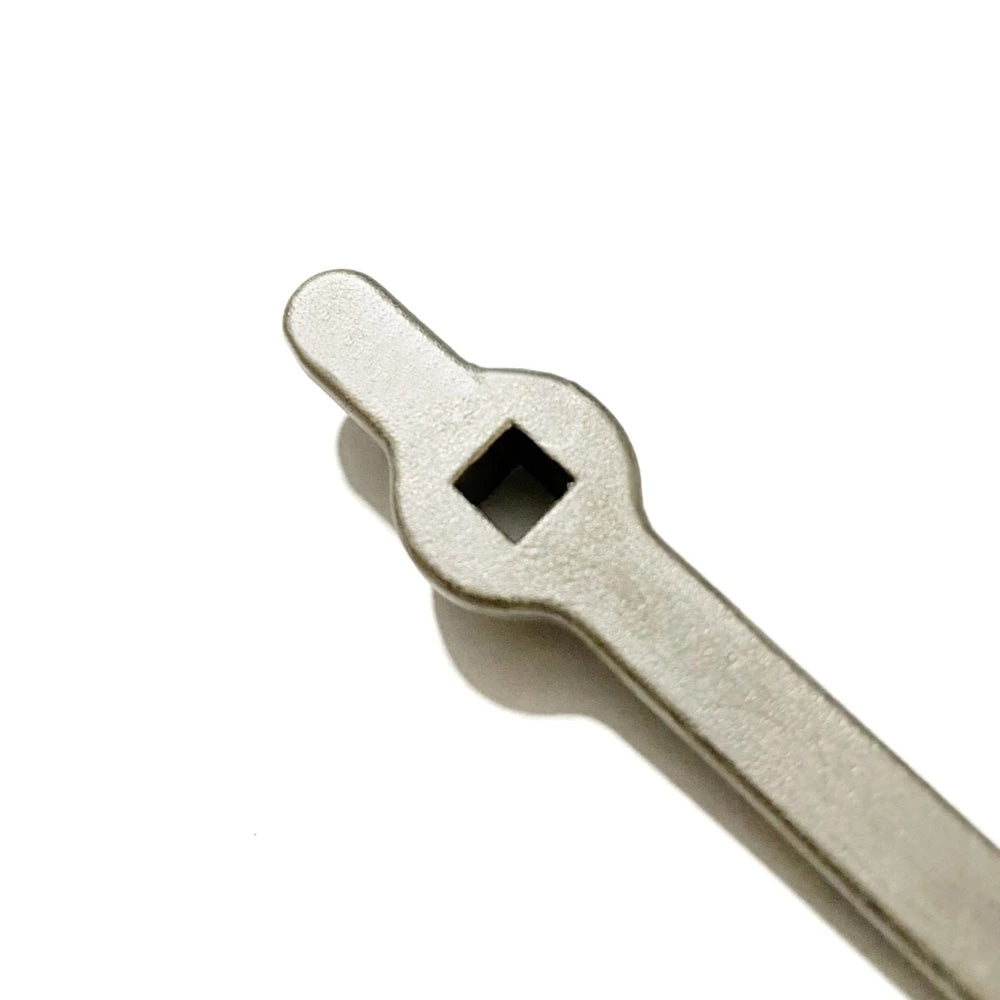 Plumbing Bleed Wrench for Heating Repair 304 Stainless Steel Cross Keys Design Portable Stainless Steel Radiator Vent Key