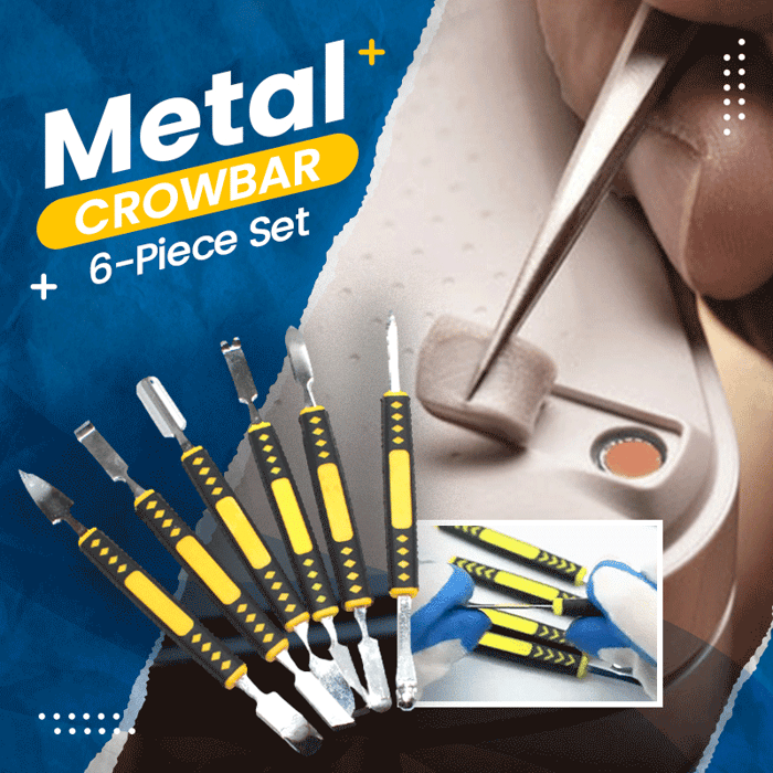 6 Piece Metal Spudger Pry Tool Kit Per Riparazione Italia - Foto 6