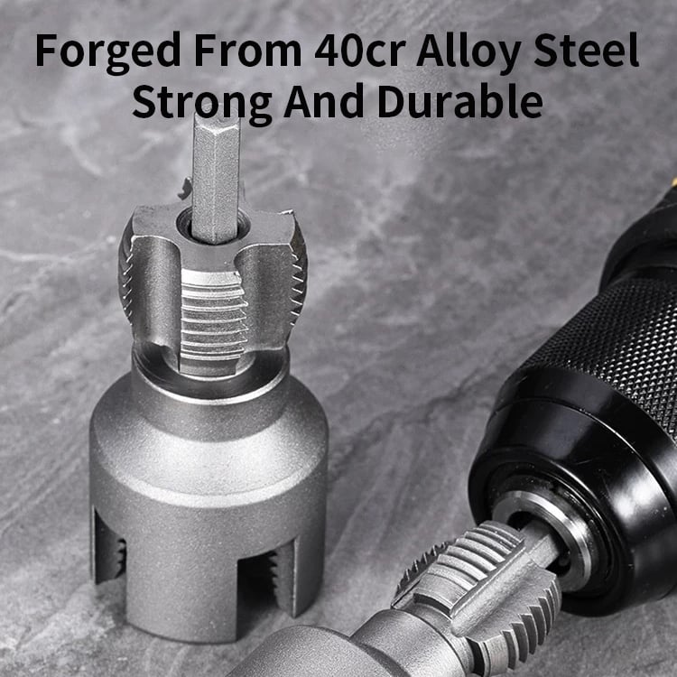 DN15 DN20 Integrated Internal & External Pipe Threading Tool