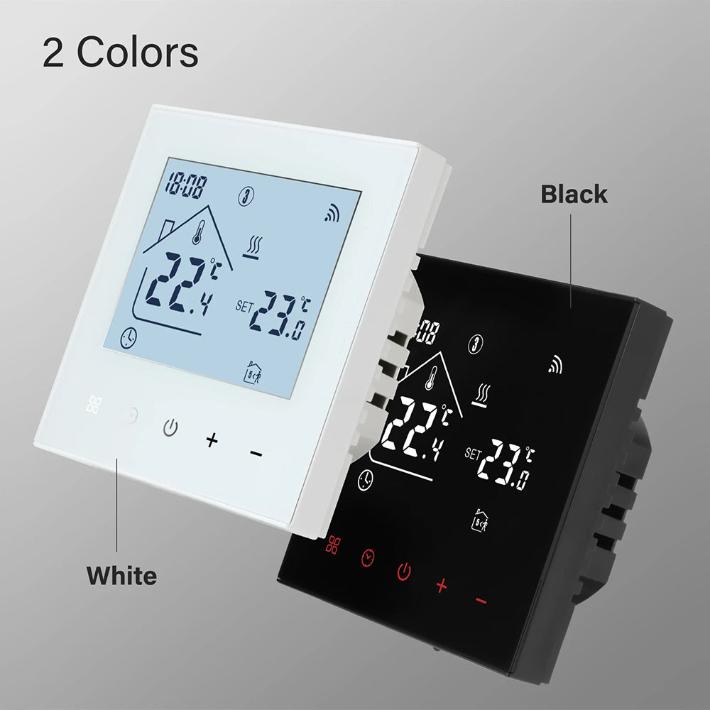 Thermostat intelligent WIFI 3A pour système de chauffage par le sol à eau avec hub de câblage central, actionneurs pour intégration de chaudière à gaz