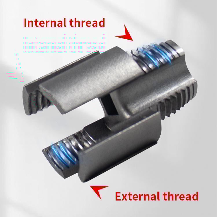 DN15 DN20 Integrated Internal & External Pipe Threading Tool