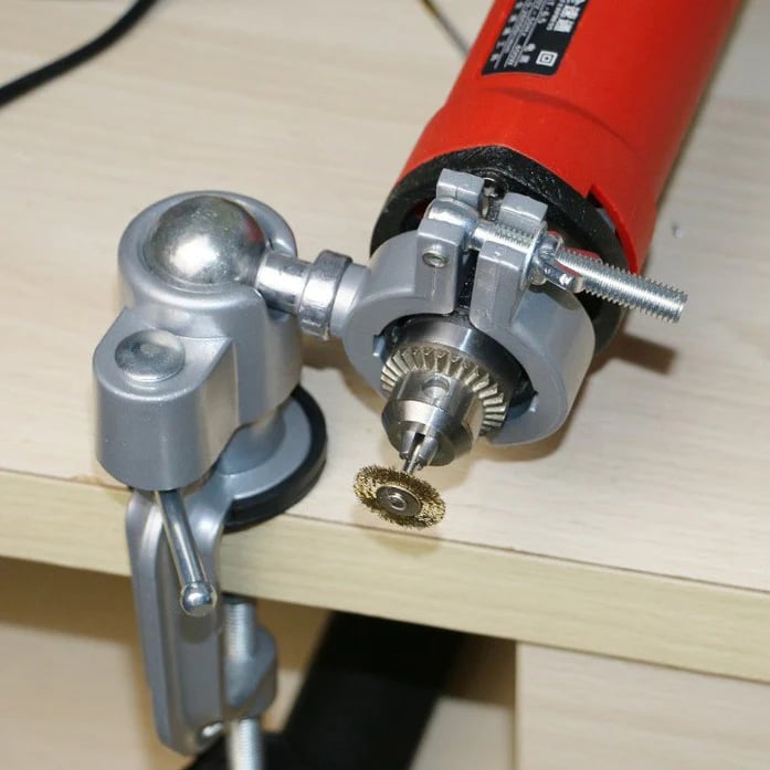 Pince d'étau de Table universelle à 360 °, support de perceuse électrique et support de meuleuse pour le travail du bois et la fabrication de bijoux