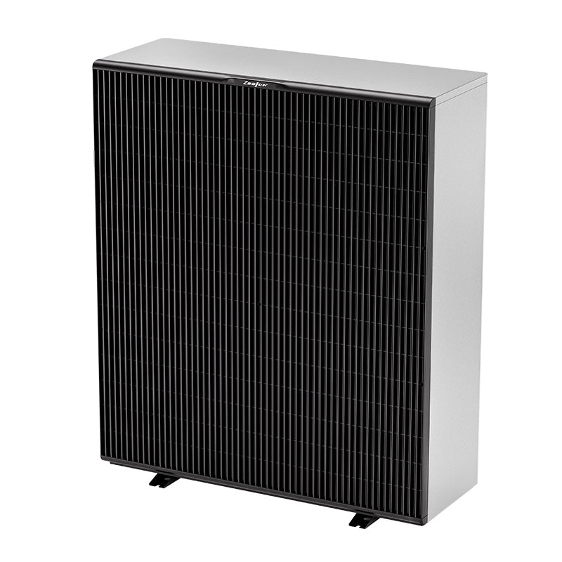Zealux Inverboost Plus R290 12kW Luftquellen-Wärmepumpe Monoblock - Doppelventilatoren - Inverboost Multifunktionale ASHP Warmwasserbereitung