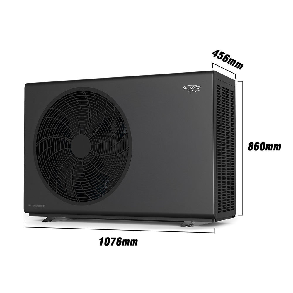 Bomba de Calor Monobloque ALSAVO EVI 10kW para Fuente de Aire - Inverboost Multifuncional/Agua Caliente.