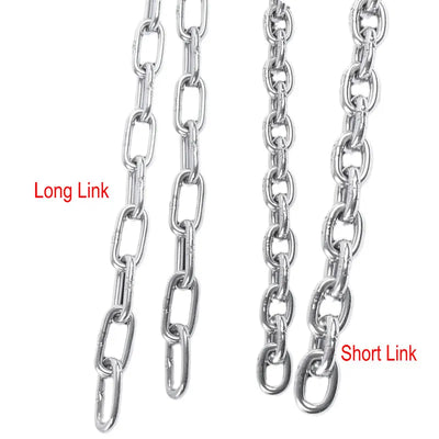 Any Meter Length 1.2-10MM Diameter Highly Polished Welded SS304/316 Stainless Steel Long Short Link Chain for Lifting Binding
