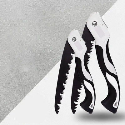 Sierra de Mano Plegable de Acero Manganeso Japonés - Sierra Manual Antióxido