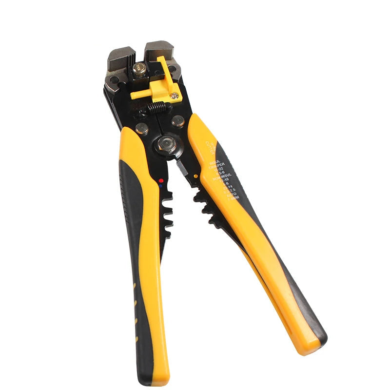 Pelacables y Cortacables Autoajustable - Alicates de Crimpado Multiherramienta