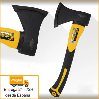 Axe multifunctional with fiber glass handle