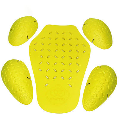 Uniwersalne wkładki ochronne – ochraniacze na plecy, ramiona i łokcie dla ochrony przed uderzeniami