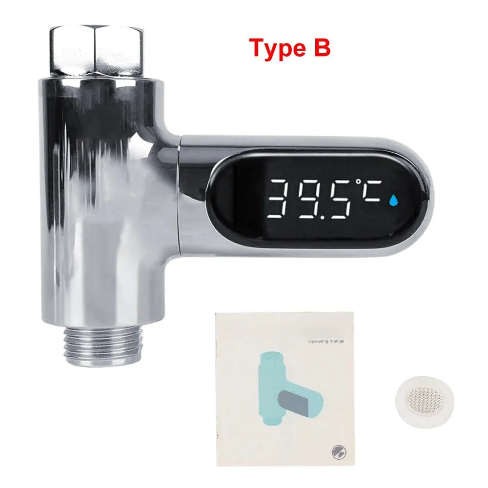 Wassertemperaturmonitor mit LED-Anzeige für Whirlpools und Duschen