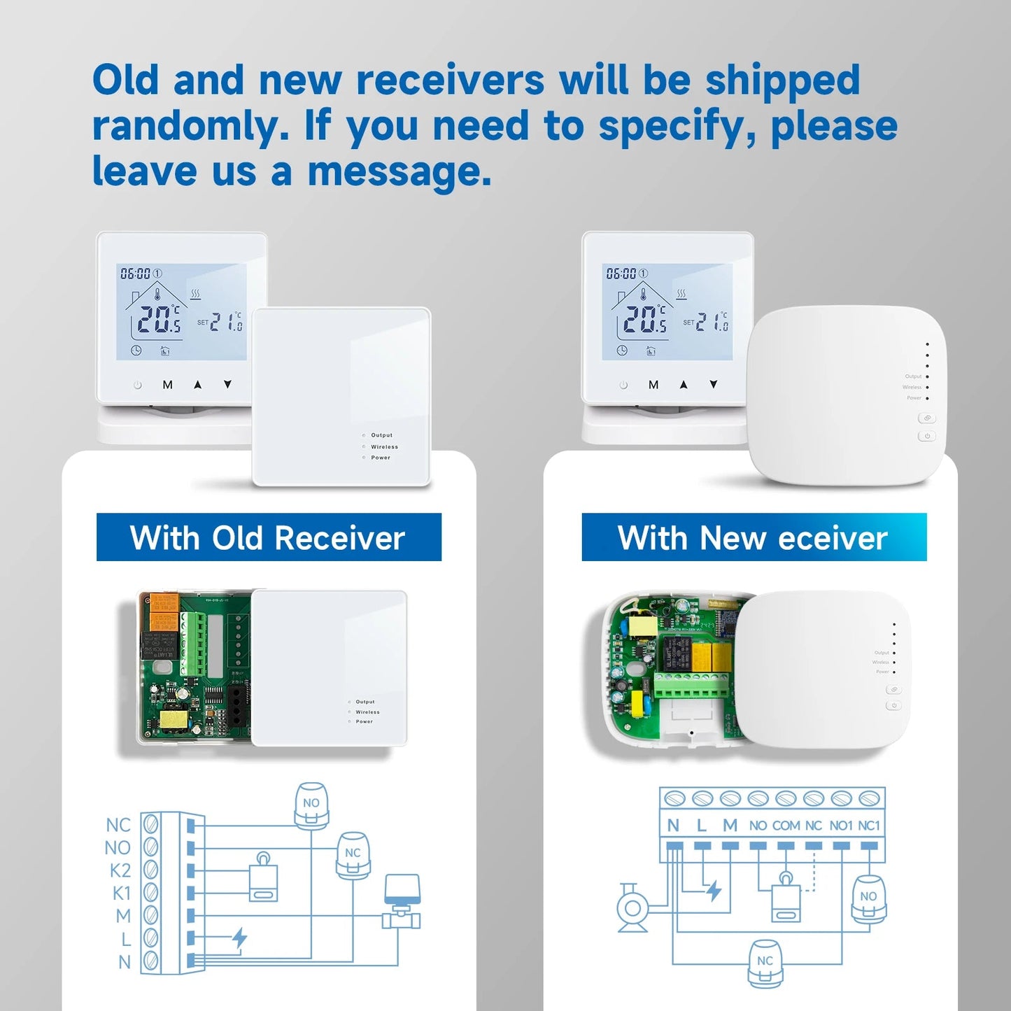 Tuya WIFI Thermostat intelligent chaudière à gaz chauffage de la pièce RF régulateur de température domestique Thermostat WiFi Programmable et Tuya Alice