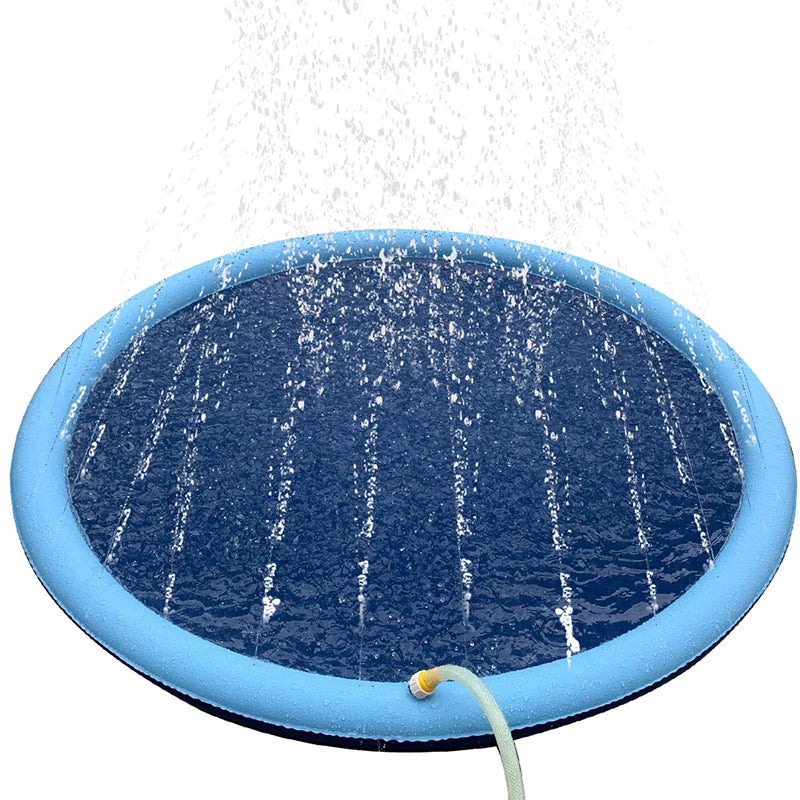 Pet Water Spray Mat – Outdoor Non-slip Summer Cooling Pad (100/150/170cm)