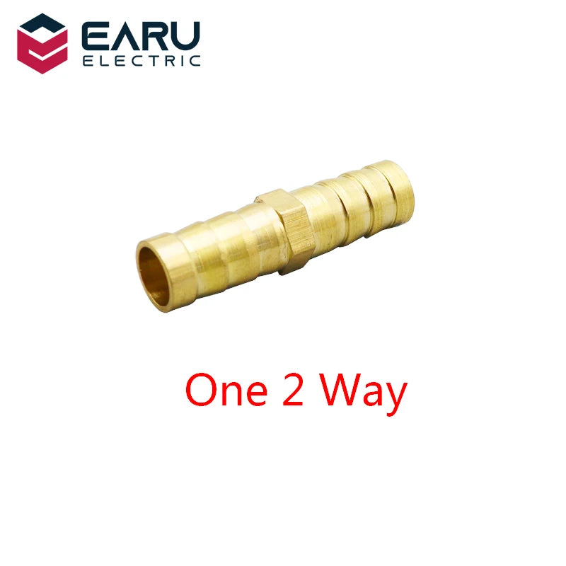 Raccord de tuyau à barbes en laiton 2, 3, 4 voies connecteur en laiton pour tuyau de 4mm 5mm 6mm 8mm 10mm 12mm 16mm 19mm raccords de tube d'eau en cuivre Pagode