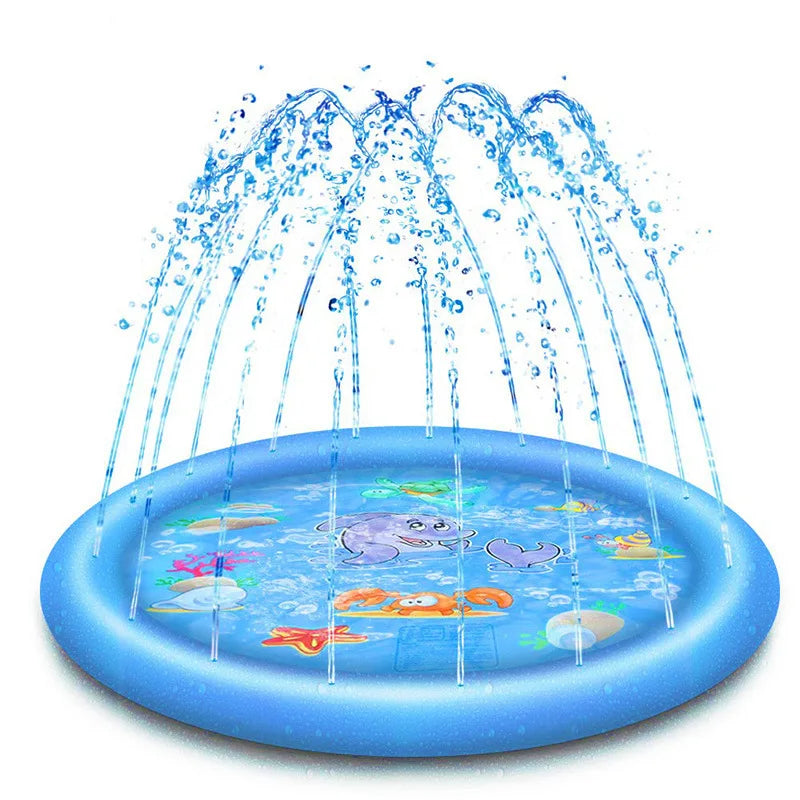 Pet Water Spray Mat – Outdoor Non-slip Summer Cooling Pad (100/150/170cm)
