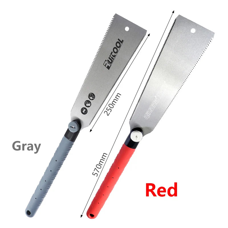 Sierra japonesa de tracción 250mm SK5 de doble cara con dientes de 3 bordes y hoja flexible