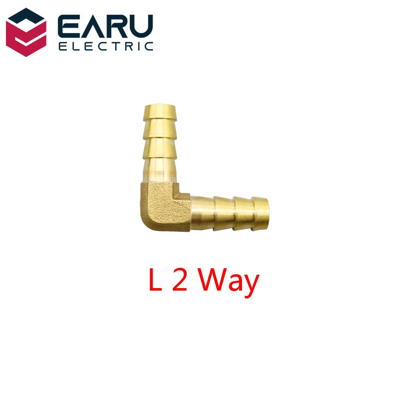 Raccord de tuyau à barbes en laiton 2, 3, 4 voies connecteur en laiton pour tuyau de 4mm 5mm 6mm 8mm 10mm 12mm 16mm 19mm raccords de tube d'eau en cuivre Pagode