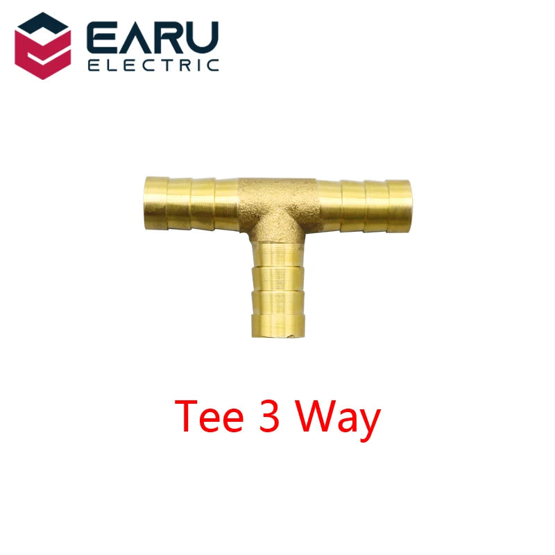 Raccord de tuyau à barbes en laiton 2, 3, 4 voies connecteur en laiton pour tuyau de 4mm 5mm 6mm 8mm 10mm 12mm 16mm 19mm raccords de tube d'eau en cuivre Pagode