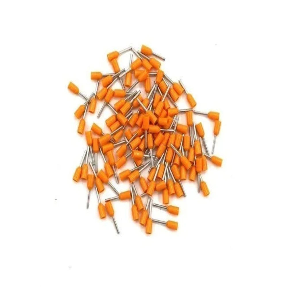 1000pcs/Pack Insulated Cord End Terminal Crimp E0508 1008 1508 7508 2508 Pressure Terminal Ferrules Crimping Terminals Tubular