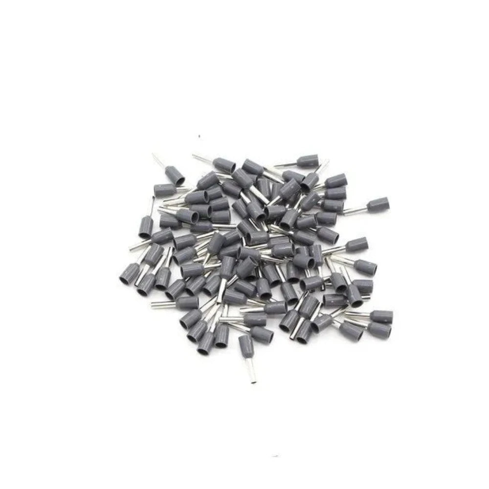 1000pcs/Pack Insulated Cord End Terminal Crimp E0508 1008 1508 7508 2508 Pressure Terminal Ferrules Crimping Terminals Tubular