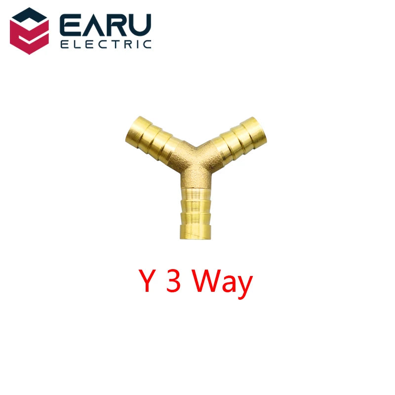 Raccord de tuyau à barbes en laiton 2, 3, 4 voies connecteur en laiton pour tuyau de 4mm 5mm 6mm 8mm 10mm 12mm 16mm 19mm raccords de tube d'eau en cuivre Pagode