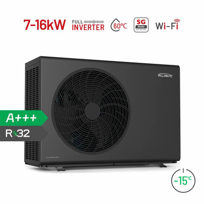 ALSAVO Air Source Heat Pump Monoblock - 7kW~16kW - Single/Double Fans - Inverboost Multifunctional/hot water