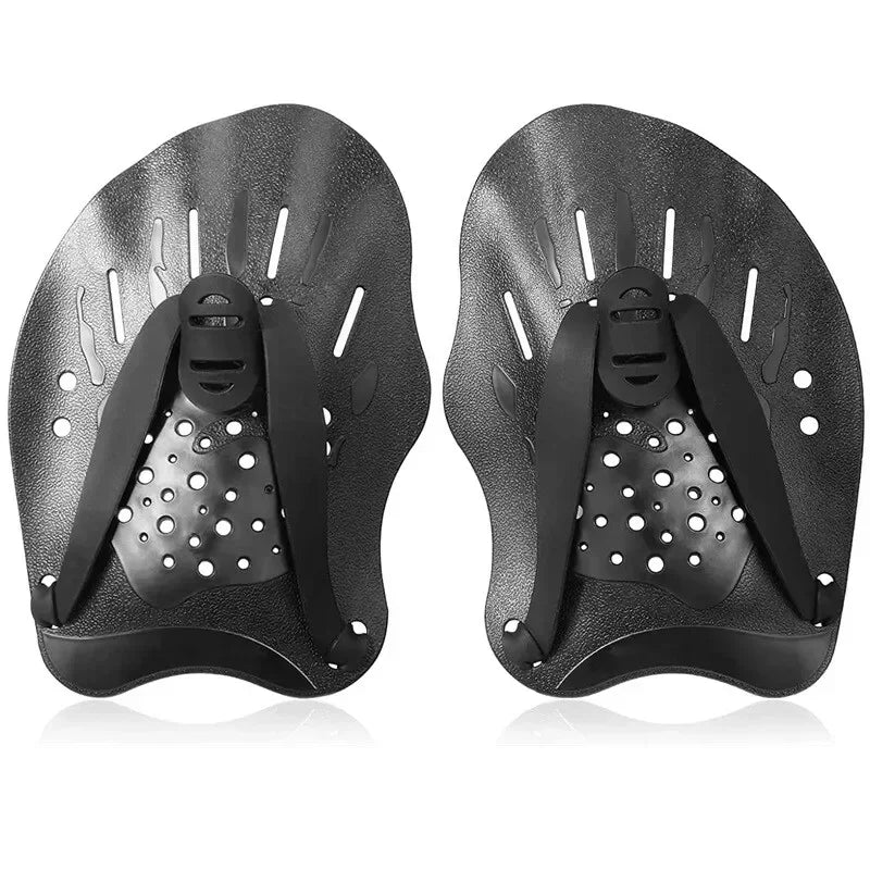 Schwimmtraining Silikon-Handgelenkschoner Verstellbare Freistil-Hand-PU