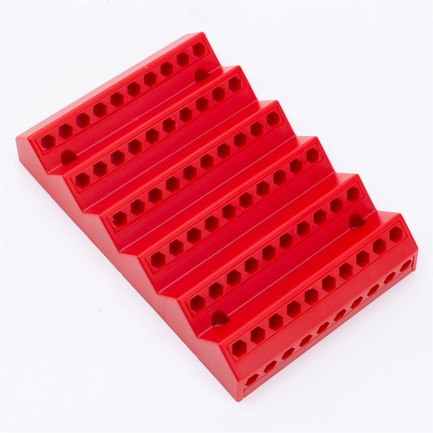 70 emplacements Organisateur d'embouts de tournevis hexagonaux Support d'embouts hexagonaux Rangement d'embouts de perceuse Porte-outil de fraiseuse Porte-embouts de perceuse