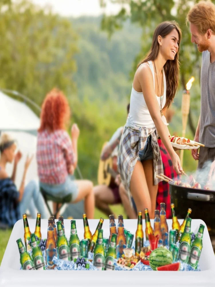 Inflatable Ice Bar and Salad Buffet Floating Cooler
