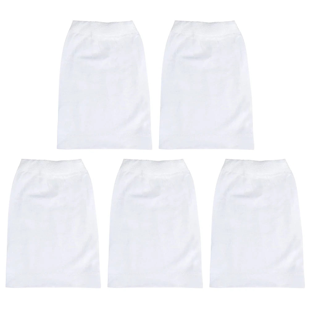 Chaussettes d'écumoire de piscine réutilisables, filtre en maille de nylon ultra-fine pour débris, feuilles et cheveux, compatible avec les paniers de piscines creusées et hors sol