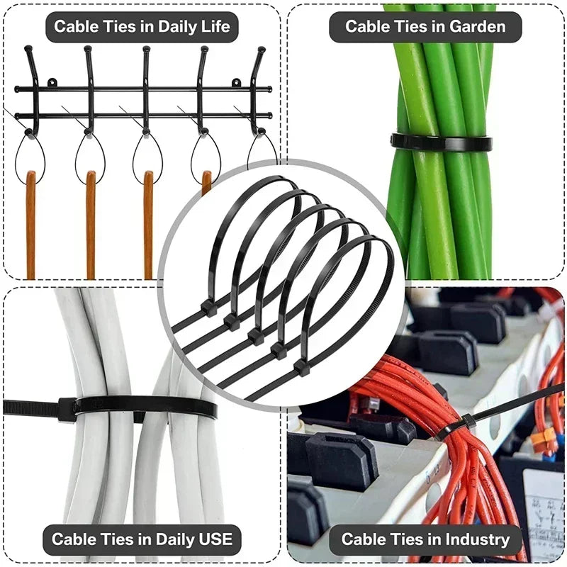 Self-locking Cord Ties