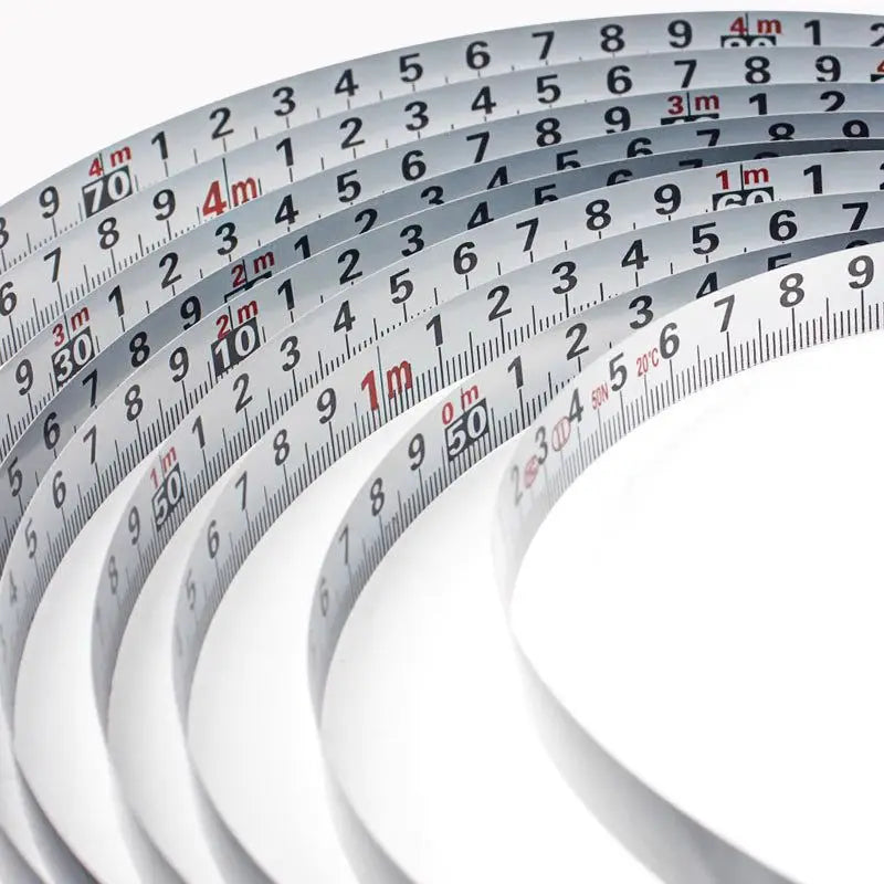 Portable Metric Steel Frame Ruler for Home and Professional Use
