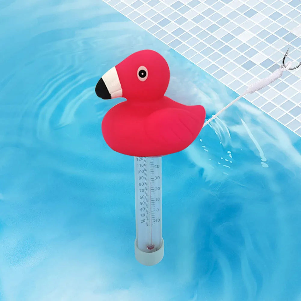 Cartoon Pattern Pool Water Temperature Meter Accurate Portable Swimming Pool Thermometer