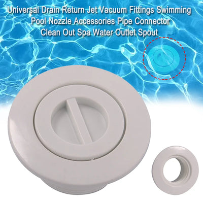 Pool Plug Water Outlet with O-Filter Drain Jet Inlet & Outlet Plugs