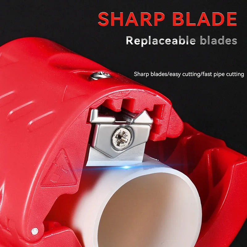 Pipe Cutter Plastic Blades for Plastic Pipe Wire Cable Cutter Household PVC/PU/PP/PE 20-50mm Tube Cable Portable Cutting Tools