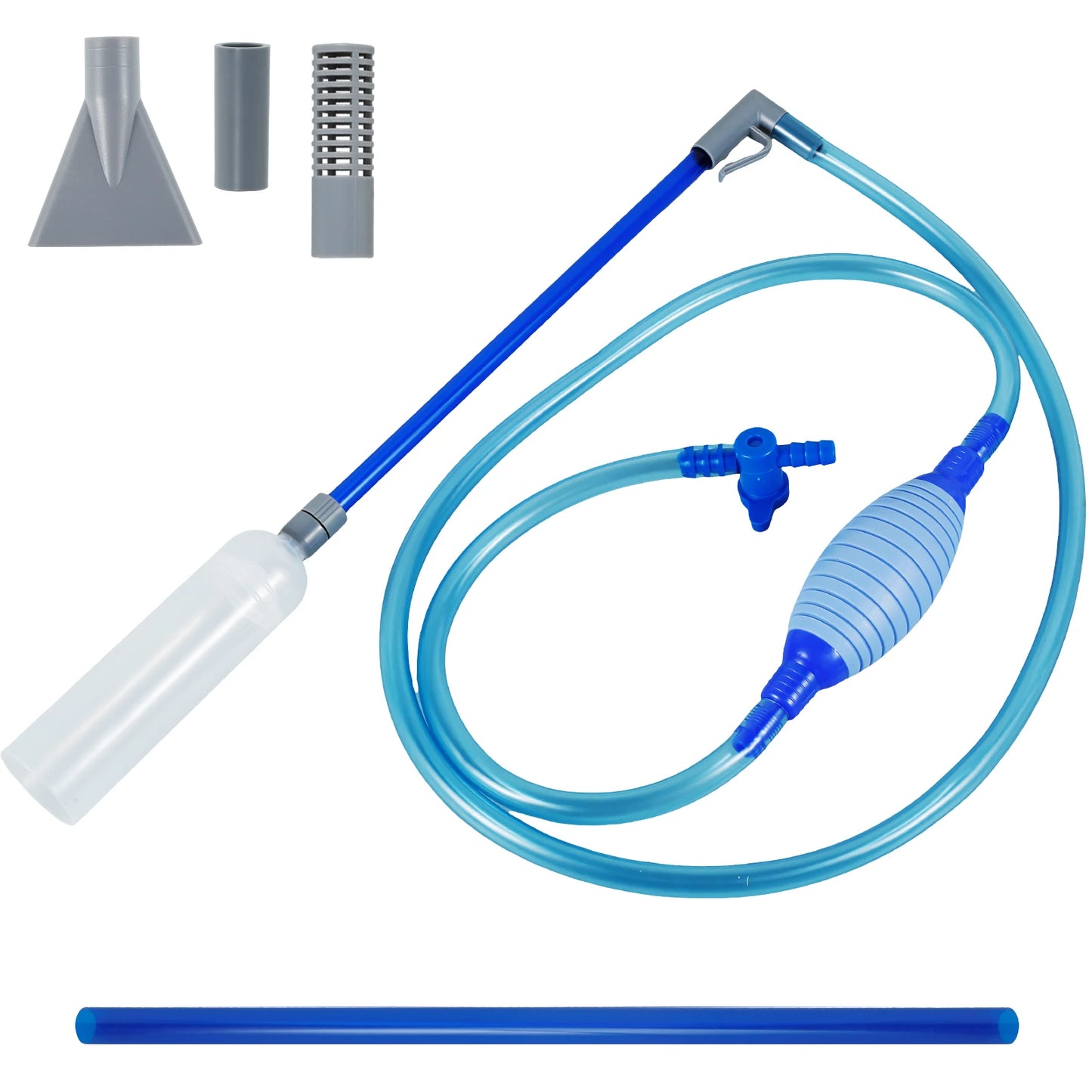 Hot Tub Vacuum Cleaner 10ft Swimming Pool Vacuum Cleaner with Strong Suction Fish Tank Cleane